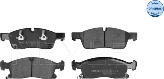 Meyle 025 251 9021 - Set placute frana,frana disc aaoparts.ro