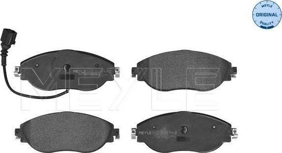 Meyle 025 251 1720/W - Set placute frana,frana disc aaoparts.ro