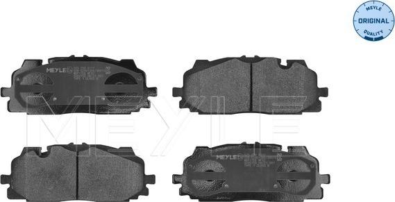 Meyle 025 258 6117 - Set placute frana,frana disc aaoparts.ro