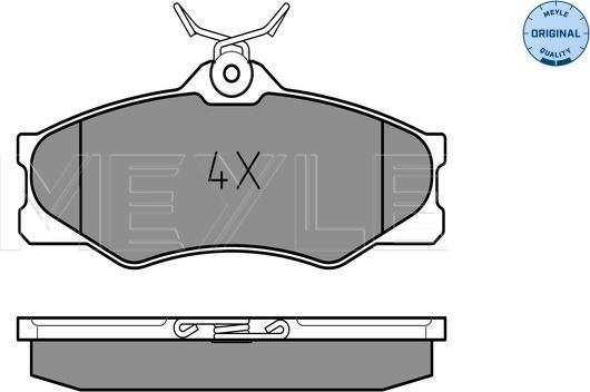 Meyle 025 209 7919 - Set placute frana,frana disc aaoparts.ro