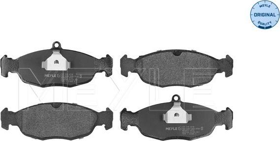 Meyle 025 205 4716 - Set placute frana,frana disc aaoparts.ro