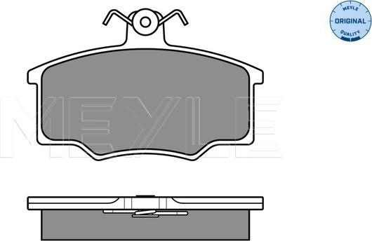 Meyle 025 205 7419 - Set placute frana,frana disc aaoparts.ro