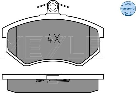 Meyle 025 206 6919 - Set placute frana,frana disc aaoparts.ro