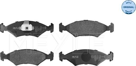 Meyle 025 207 5318 - Set placute frana,frana disc aaoparts.ro