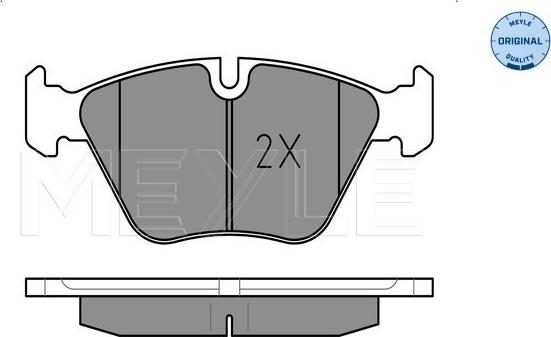 Meyle 025 219 9020 - Set placute frana,frana disc aaoparts.ro