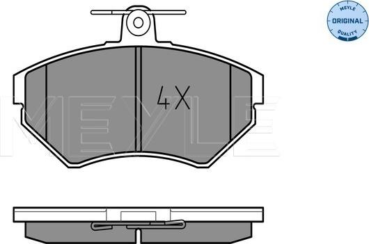 Meyle 025 219 4516 - Set placute frana,frana disc aaoparts.ro