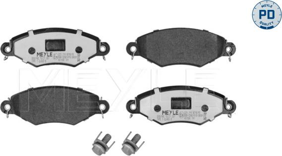 Meyle 025 219 8018/PD - Set placute frana,frana disc aaoparts.ro