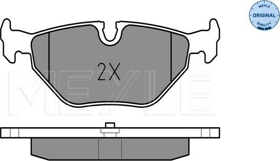 Meyle 025 219 3417 - Set placute frana,frana disc aaoparts.ro