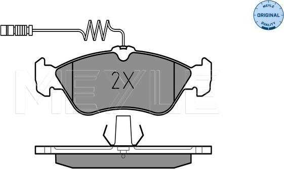 Meyle 025 215 9218 - Set placute frana,frana disc aaoparts.ro