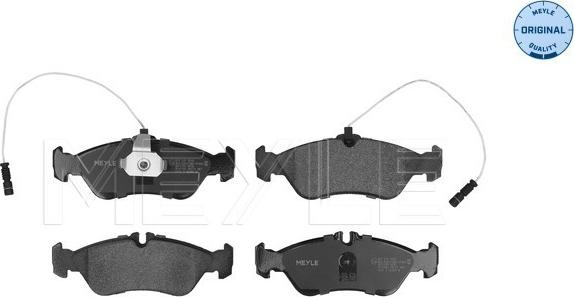 Meyle 025 215 9218 - Set placute frana,frana disc aaoparts.ro