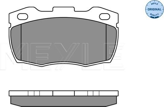 Meyle 025 215 1918 - Set placute frana,frana disc aaoparts.ro