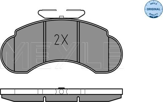 Meyle 025 215 7314 - Set placute frana,frana disc aaoparts.ro