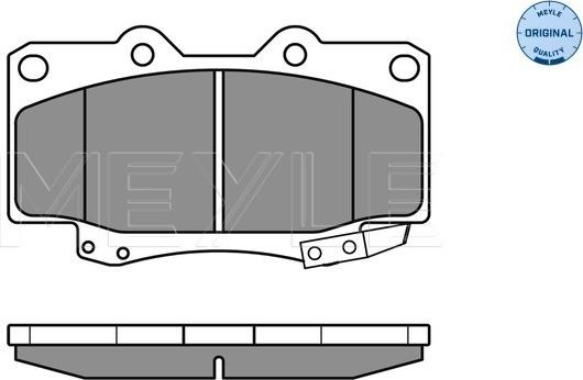 Meyle 025 216 7915/W - Set placute frana,frana disc aaoparts.ro