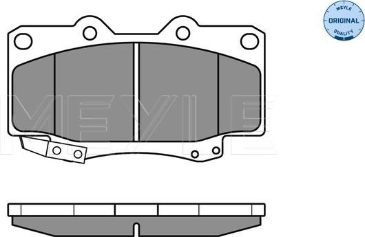 Meyle 025 216 7915/W - Set placute frana,frana disc aaoparts.ro