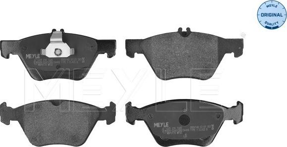 Meyle 025 216 7020 - Set placute frana,frana disc aaoparts.ro