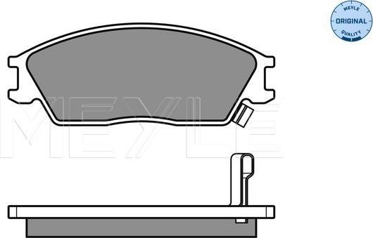 Meyle 025 210 1214/W - Set placute frana,frana disc aaoparts.ro