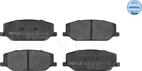 Meyle 025 211 4215 - Set placute frana,frana disc aaoparts.ro