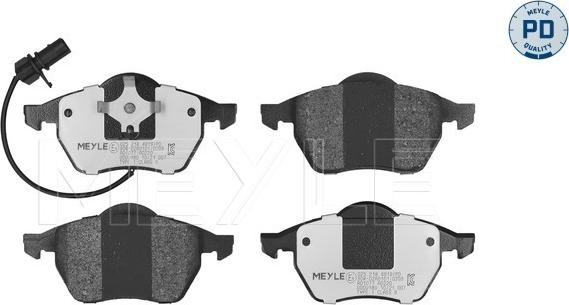 Meyle 025 218 4919/PD - Set placute frana,frana disc aaoparts.ro