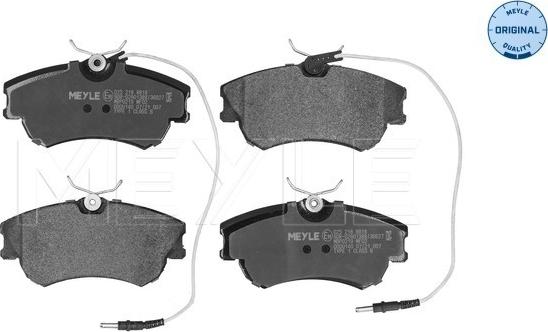 Meyle 025 218 8818 - Set placute frana,frana disc aaoparts.ro