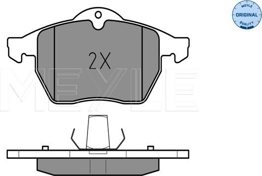 Meyle 025 218 2919 - Set placute frana,frana disc aaoparts.ro