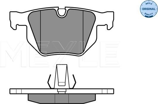 Meyle 025 212 8217 - Set placute frana,frana disc aaoparts.ro