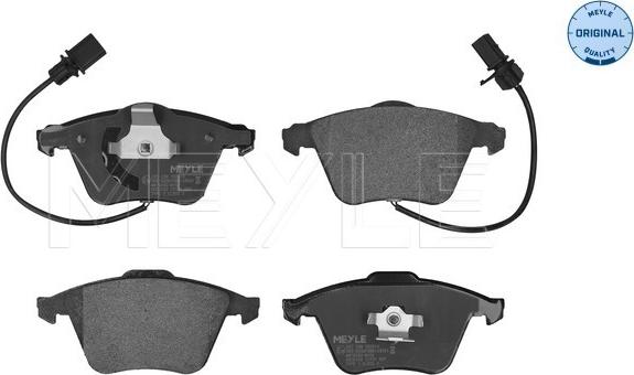 Meyle 025 239 5020/W - Set placute frana,frana disc aaoparts.ro