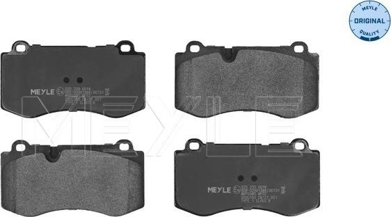 Meyle 025 239 6018 - Set placute frana,frana disc aaoparts.ro