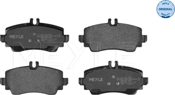 Meyle 025 239 0319 - Set placute frana,frana disc aaoparts.ro