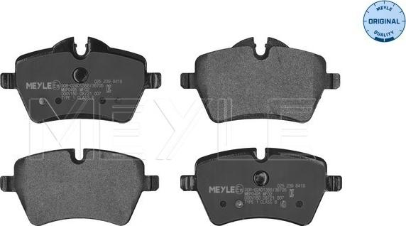 Meyle 025 239 8418 - Set placute frana,frana disc aaoparts.ro