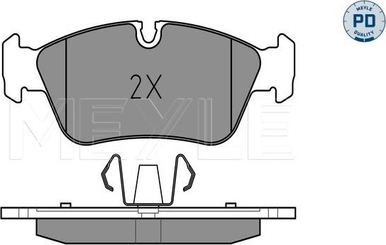 Meyle 025 239 3517/PD - Set placute frana,frana disc aaoparts.ro