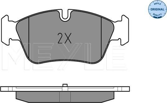 Meyle 025 239 3517 - Set placute frana,frana disc aaoparts.ro