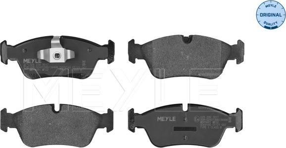 Meyle 025 239 3517 - Set placute frana,frana disc aaoparts.ro