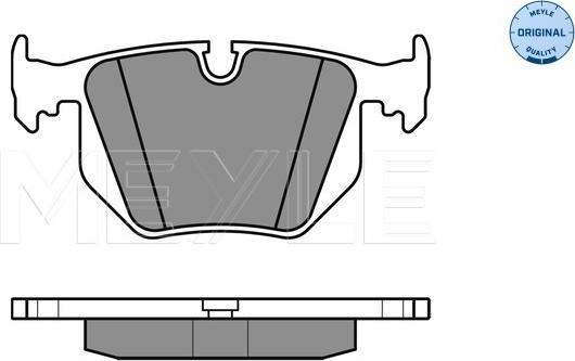 Meyle 025 234 4717 - Set placute frana,frana disc aaoparts.ro