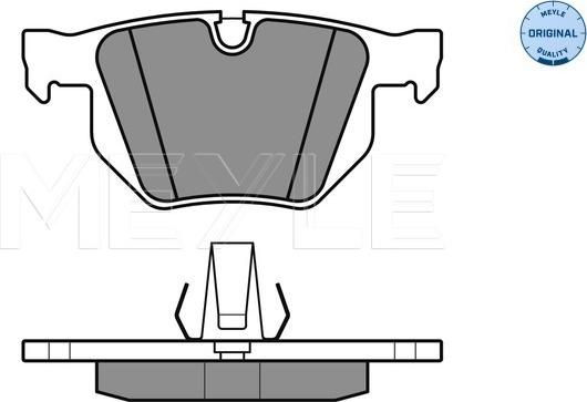 Meyle 025 234 4717 - Set placute frana,frana disc aaoparts.ro