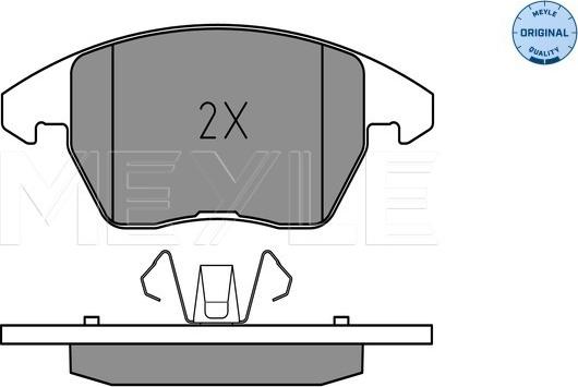 Meyle 025 235 8919 - Set placute frana,frana disc aaoparts.ro