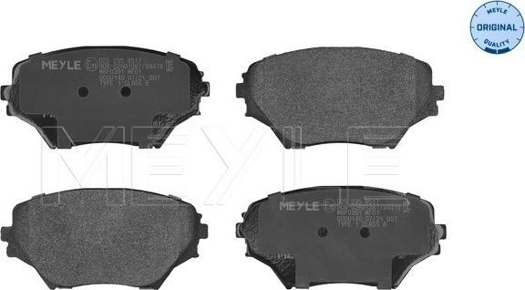 Meyle 025 235 8517 - Set placute frana,frana disc aaoparts.ro