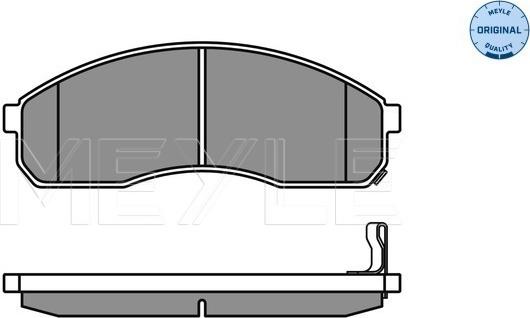 Meyle 025 236 4916/W - Set placute frana,frana disc aaoparts.ro