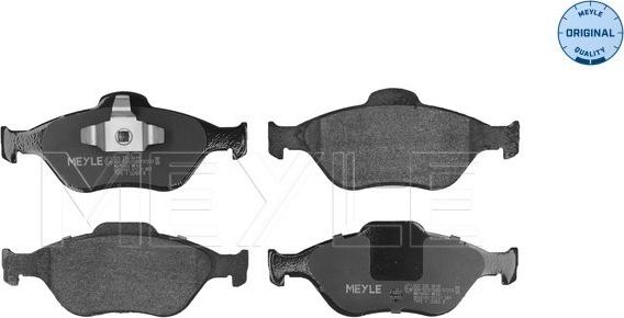 Meyle 025 236 0418 - Set placute frana,frana disc aaoparts.ro