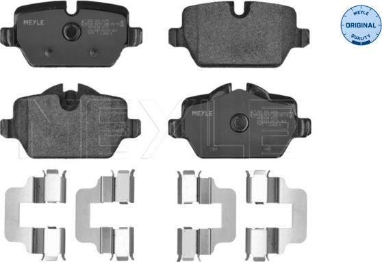 Meyle 025 236 2316 - Set placute frana,frana disc aaoparts.ro