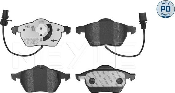 Meyle 025 230 1820/PD - Set placute frana,frana disc aaoparts.ro