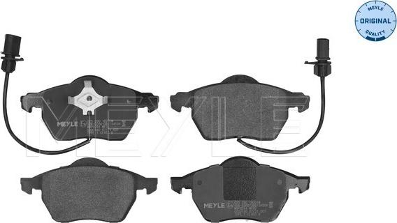 Meyle 025 230 1820/W - Set placute frana,frana disc aaoparts.ro