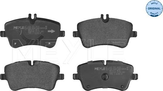 Meyle 025 231 4419 - Set placute frana,frana disc aaoparts.ro