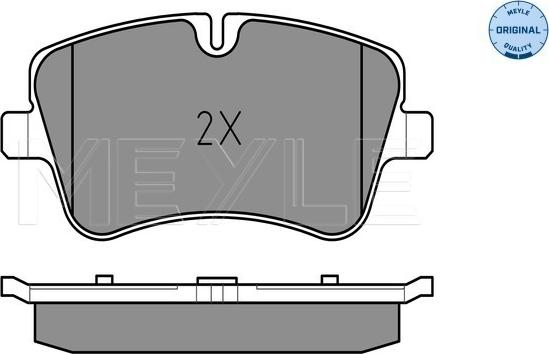 Meyle 025 231 4419 - Set placute frana,frana disc aaoparts.ro