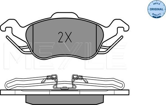 Meyle 025 231 5419 - Set placute frana,frana disc aaoparts.ro