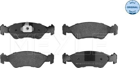 Meyle 025 231 0217 - Set placute frana,frana disc aaoparts.ro