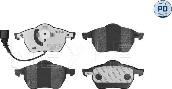 Meyle 025 233 9219/PD - Set placute frana,frana disc aaoparts.ro