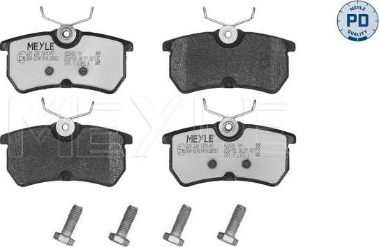 Meyle 025 233 5314/PD - Set placute frana,frana disc aaoparts.ro