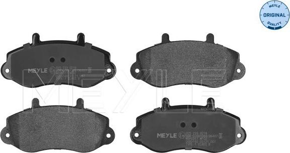 Meyle 025 233 0218 - Set placute frana,frana disc aaoparts.ro