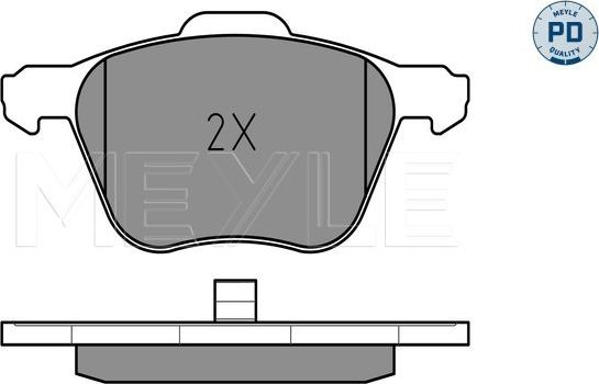 Meyle 025 232 6920/PD - Set placute frana,frana disc aaoparts.ro