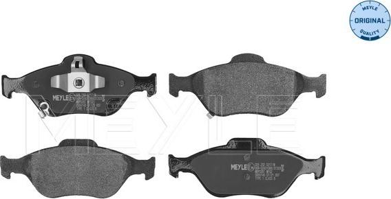 Meyle 025 232 0217/W - Set placute frana,frana disc aaoparts.ro